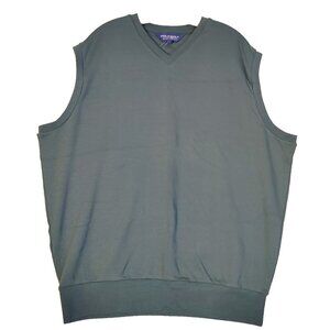 New Polo Golf Ralph Lauren Men's Sweater Vest V Neck Green Size Large Old Money